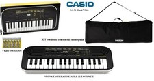 Casio SA51 ex SA47 NERA BK NUOVA TASTIERA ELETTRONICA 32 Tasti con BORSA + PILE