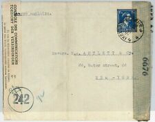 41927 - BELGIO Belgio STORIA POSTALE - LETTERA con censore BELGIO & USA