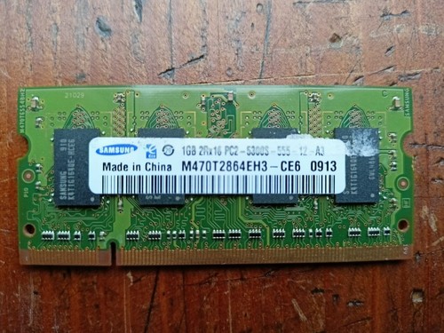 Memoria notebook sodimm - memoria,