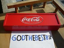 PENNA COCA COLA CON CUSTODIA IN LEGNO ROSSA DA COLLEZIONE OTTIME CONDIZIONI.