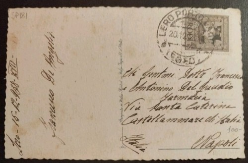 1938 isole egeo - egeo,