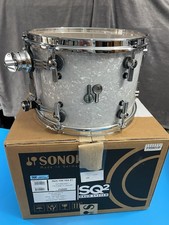 Sonor SQ2 13” Tom Drum White Maine Pearl batteria aggiunta nuova con scatola