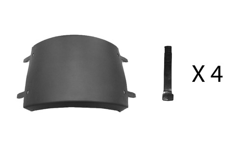Parafango superiore con kit - parafango,