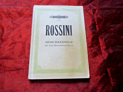 Rossini fiera solennelle soli - solennelle,