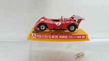 POLITOYS ITALIE REF M 26 MARCH 717 / 1 CAN AM ROUGE N°3 NEUF + BOITE D ORIGINE