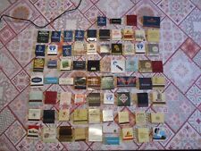 Lotto intero set 80 scatole fiammiferi matchbox da collezione vintage