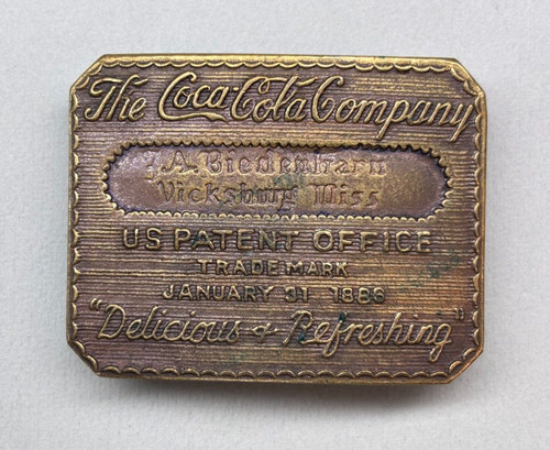 Coca cola company fibbia - cola,