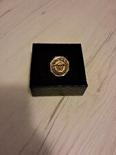 anello uomo, disegno medusa, facsimile  modello Versace 