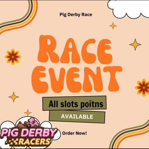 Pig derby racer monopoli - racer, monopoli_go