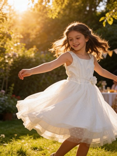 Abito monnalisa pizzo 152 - monnalisa,