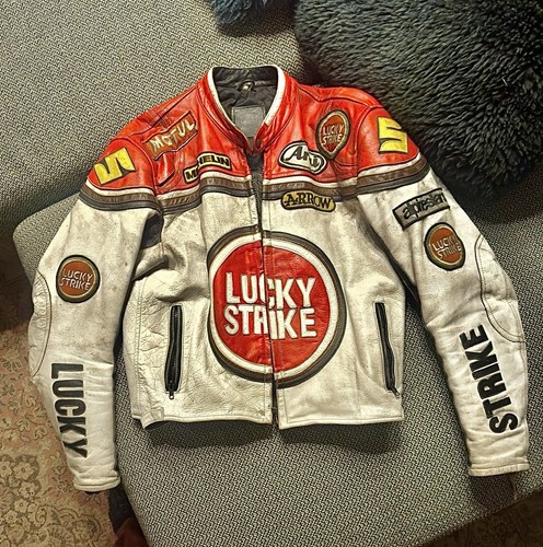 Veste cuir moto - veste, lucky