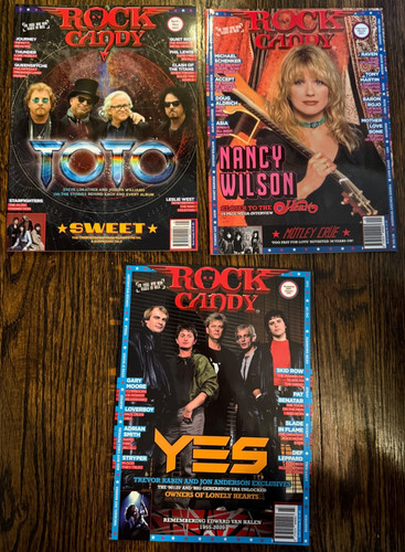 Rock candy magazine - candy, lot