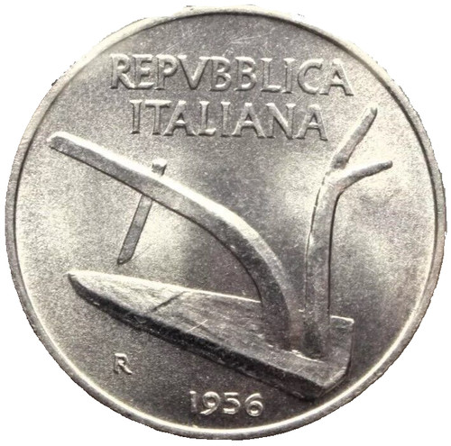 Lire 1956 spighe repubblica - 1956,