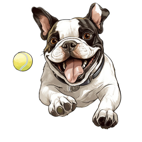 Adesivi auto bulldog - adesivi,