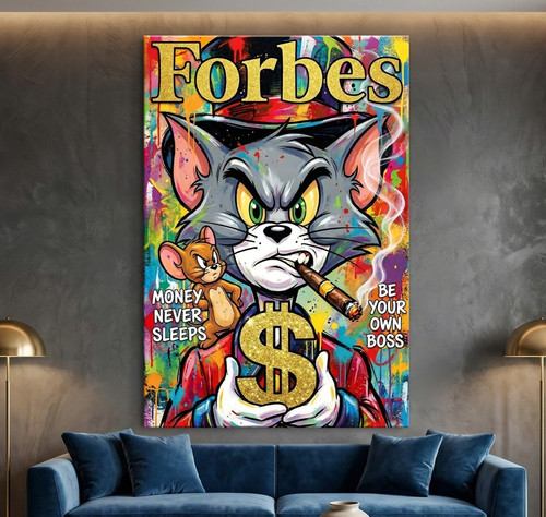 Pop art tom jerry forbes - art,