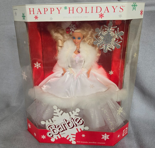 Barbie happy holidays 1989 - barbie,