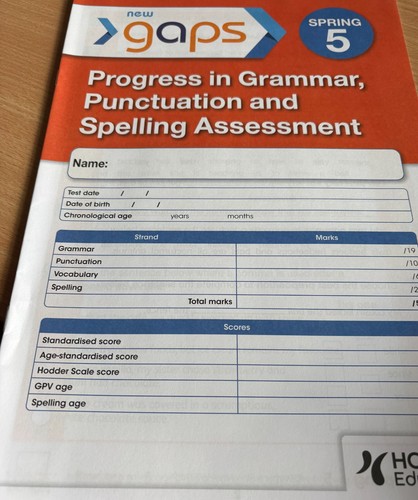 Gaps progress grammar - (progress, in