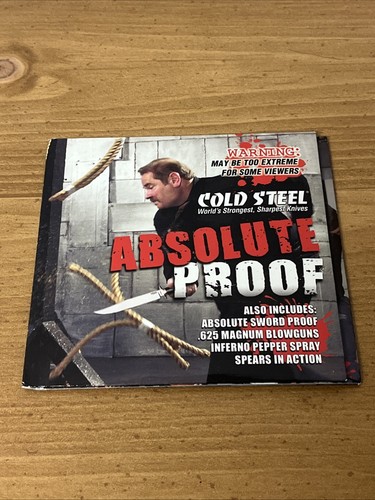 Cold steel absolute proof - cold,