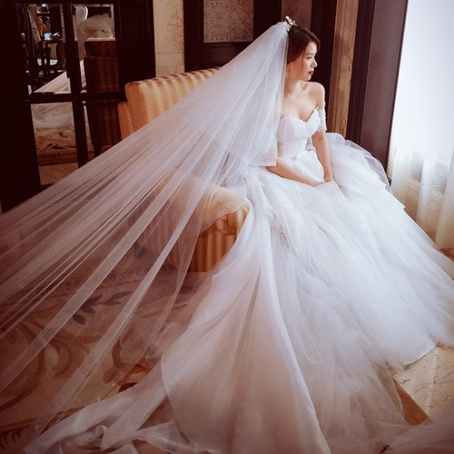 Velo sposa lungo 3 metri - sposa,