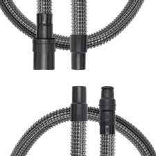 Kit tubi in tessuto per aspiratore industriale con separatore ciclonico e attacco 58 mm