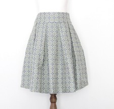 Gonna midi a ruota a vita alta in tessuto jacquard Souvenir taglia M