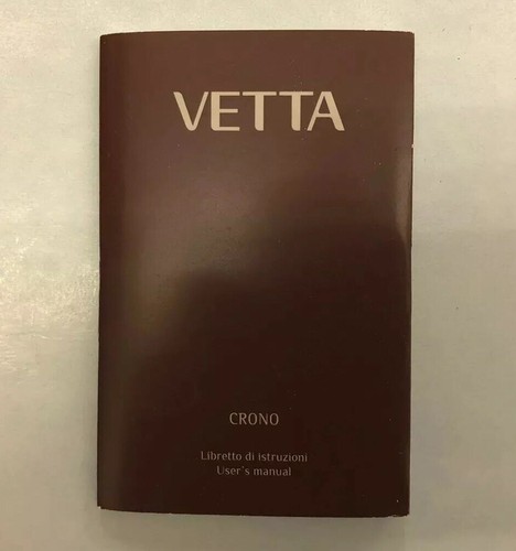Libretto istruzioni orologio - libretto,