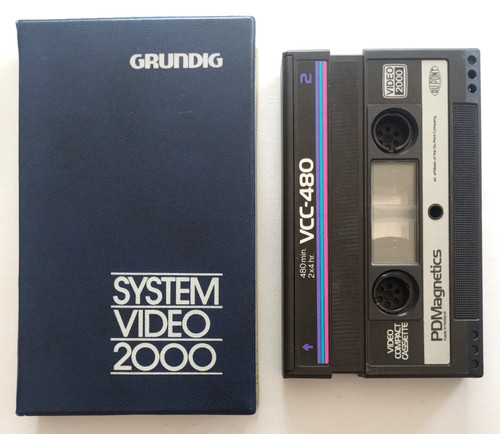Vhs pdmagnetics vcc480 480 - vhs,