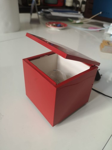 Cubo luce lampada tavolo - da,