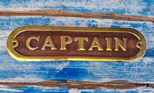 Insegna captain targa porta - targa,