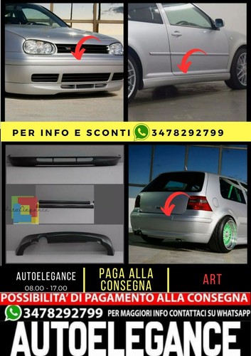 Spoiler body kit golf 4 - golf,