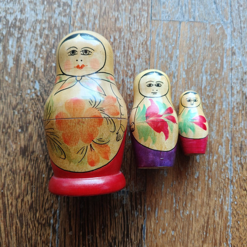 Matrioska vintage urss - matrioska,