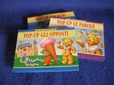Lotto 3 libri POP-UP serie PAPÀ ORSO E ORSETTO TEDDY POP-UP John Patience