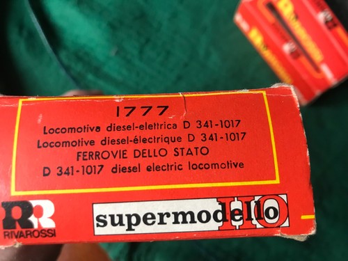 Rivarossi 1777 locomotiva - ho,