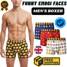 Boxer Uomo Divertente Emoji