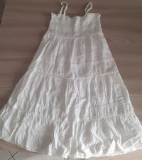 Abito estivo in cotone bianco