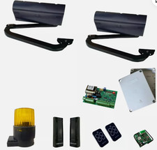 Kit GENIUS FAAC Automazione Cancello a Battente TRIGON 02 6170150 230V Max 3mt