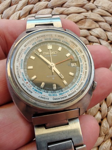 Vintage seiko world - vintage, gmt