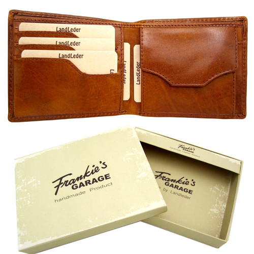 Portafoglio pelle bifold