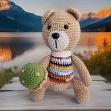 Peluche orsacchiotto fatto a