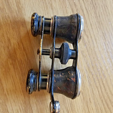 Rare Vintage Antique Collectable Opera Glasses or Theatre Binoculars Metal