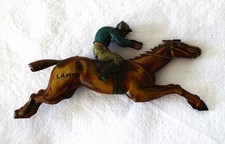 RARO CAVALLO - E. CARDINI OMEGNA - IN LATTA LITOGRAFATA - ANNI '20-LAMPO -709