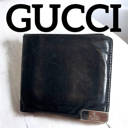Gucci portafoglio pelle nero - gucci,