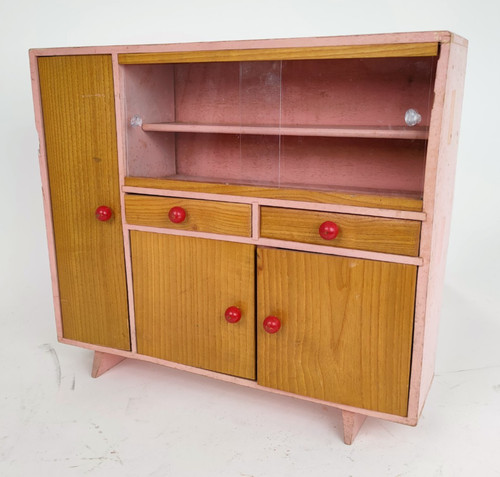 Arredi casa bambole credenza