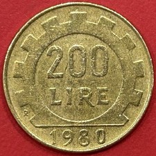 Moneta 200 Lire 1980