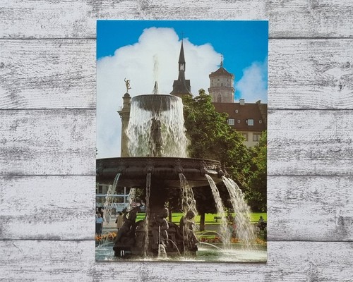 Stuttgart schlossplatz brunnen - stuttgart,