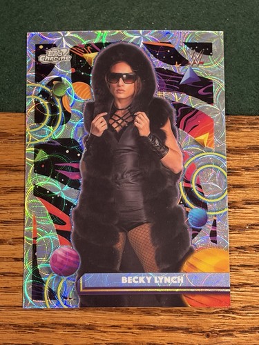 2026 topps chrome cosmic wwe - chrome,