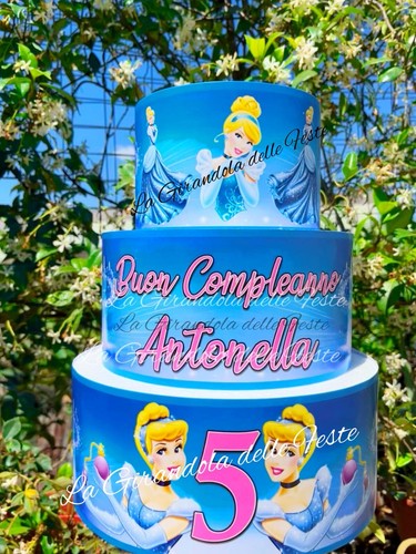 Torta cenerentola 3piani - cenerentola,