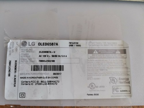 Mainboard oled lg - mainboard, tv