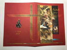 2002 Folder Natale Christmas Noel Soggetto Religioso e Laico Italien Italy 
