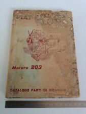 catalogo parti ricambio originale Fiat motore 203 1956 ( Fiat 682 )